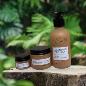 UpCircle Skincare Bundle.
3 items.
Vegan.